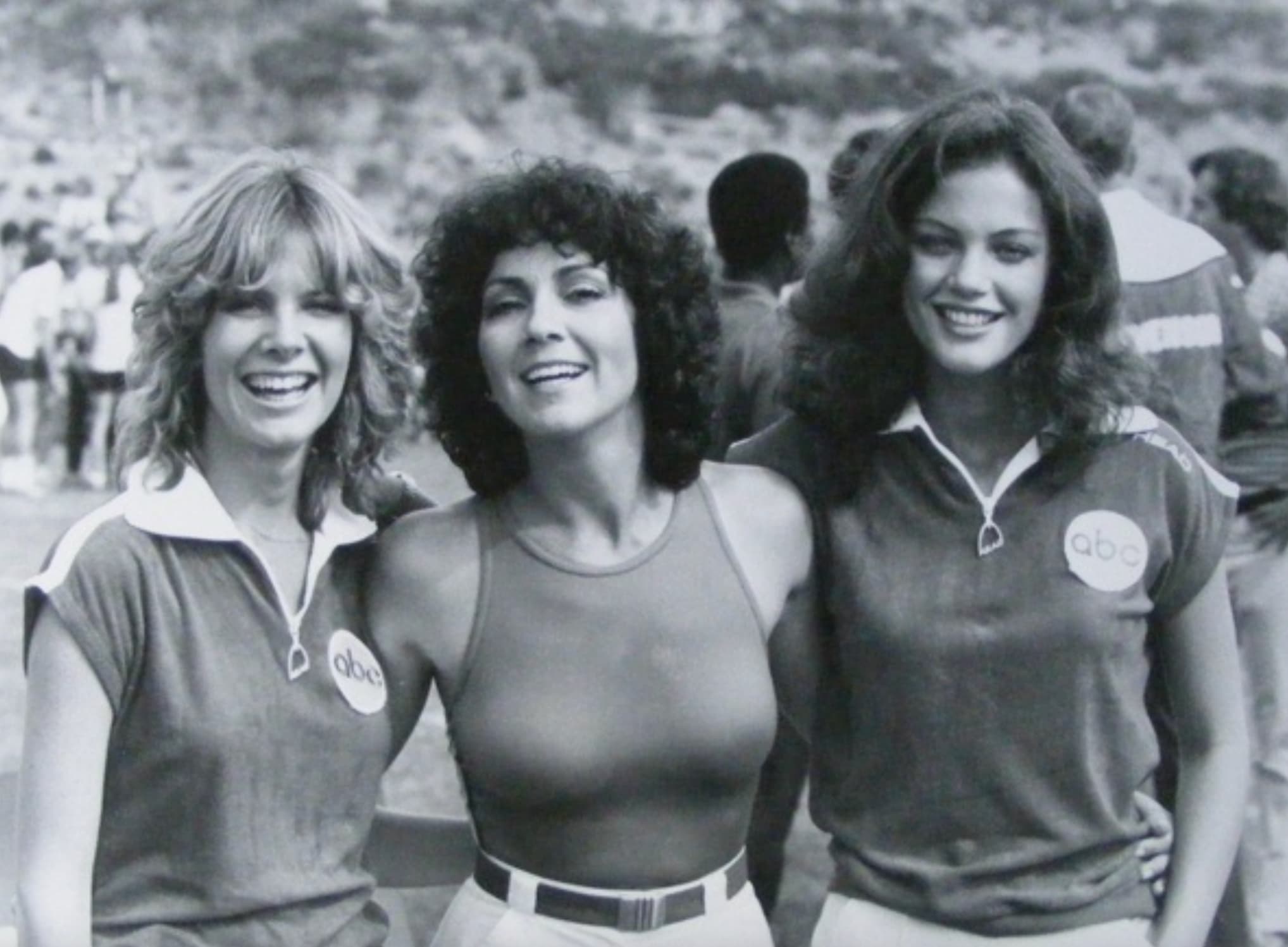 “Joyce Dewitt [in] Battle of the Network stars 1978.”